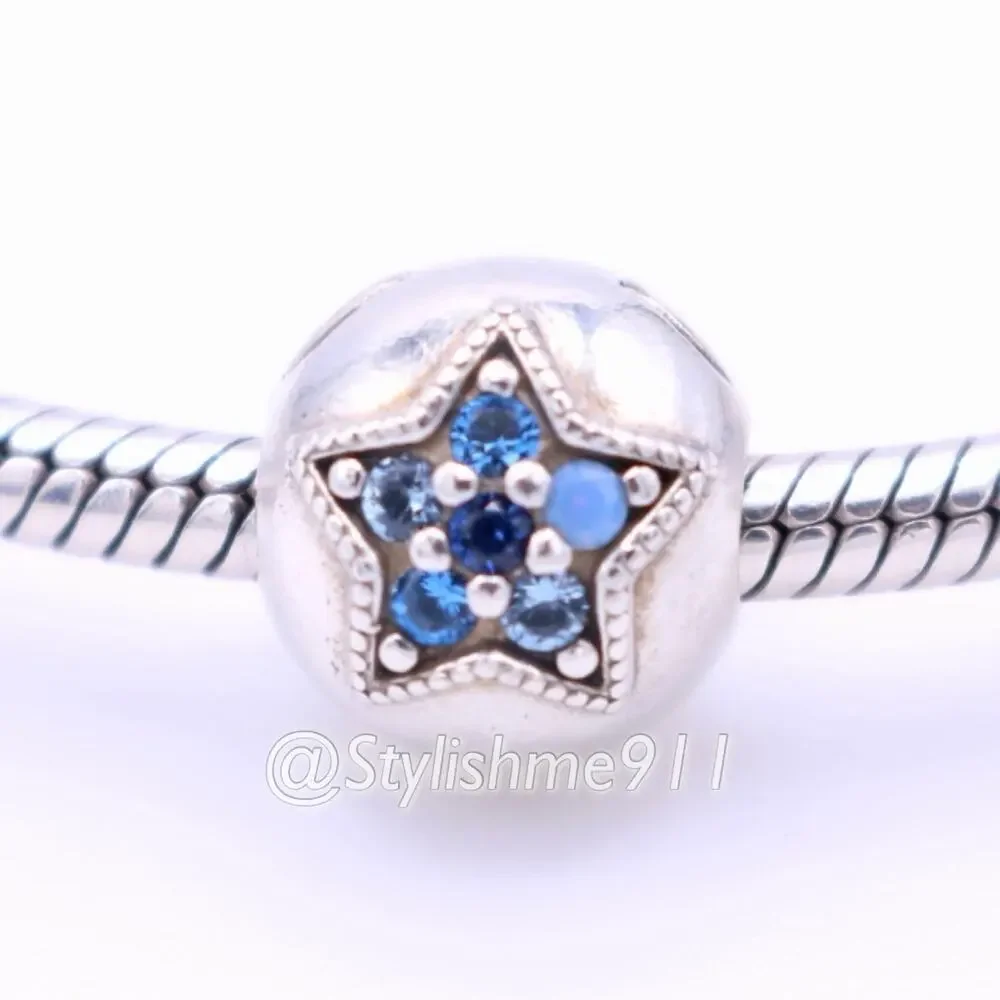 Authentic PANDORA Retired Bright Star Clip - 796380NSBMX